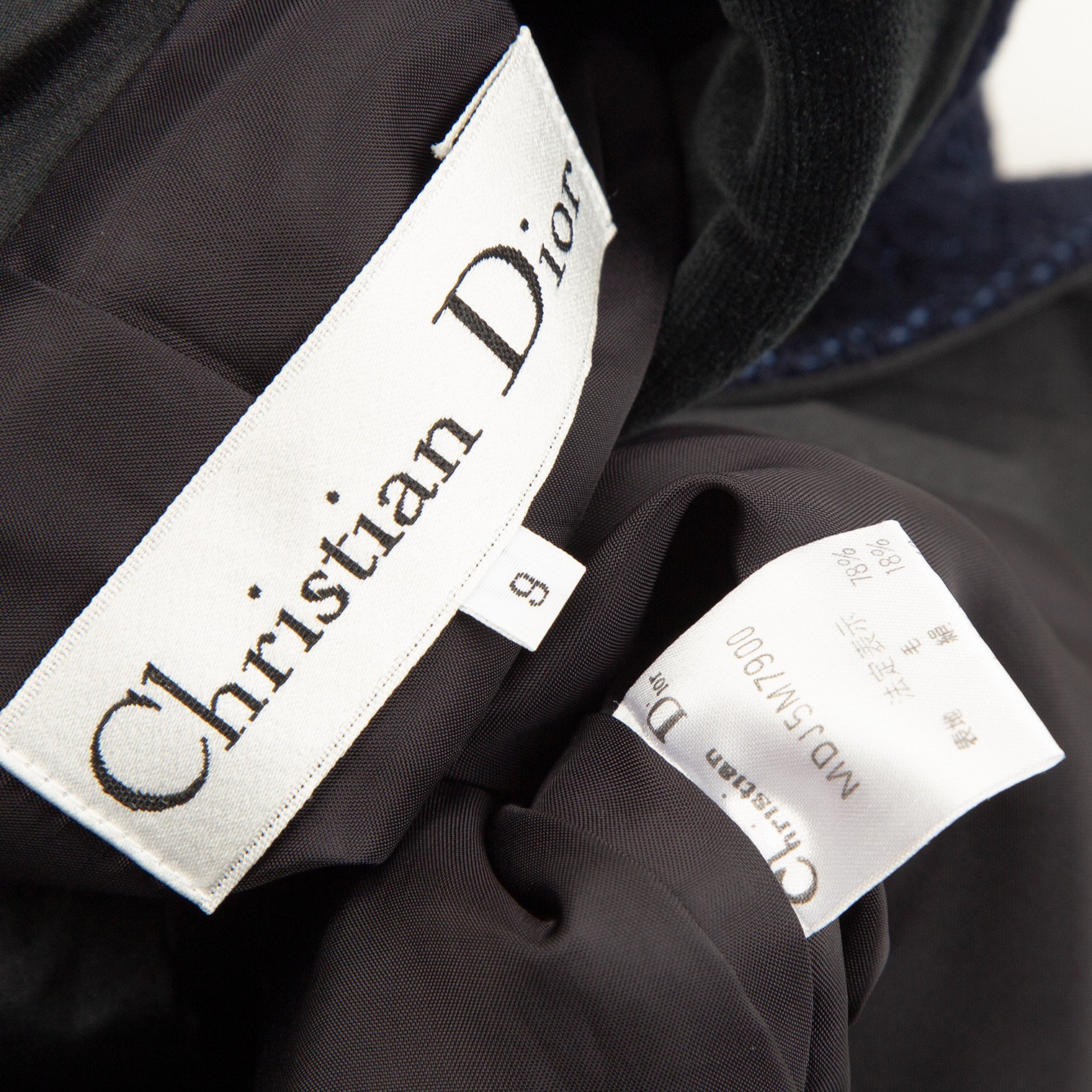 Christian Dior ディオール　ベロア　ジャケット
