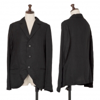  Y's Linen Jacket Black 1