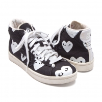  PLAY COMME des GARCONS×CONVERSE PRO LEATHER Sneaker (Trainers) Black US 6.5