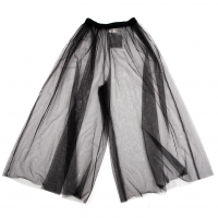  COMME des GARCONS Tulle Super Wide Pants (Trousers) Black S-M