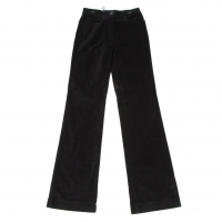  INCOTEX Corduroy Straight Pants (Trousers) Black 38