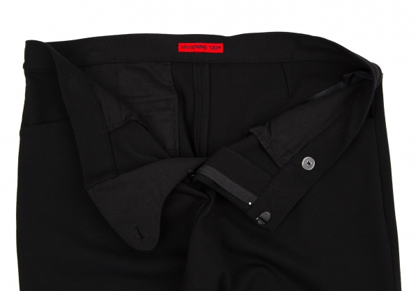 VIVIENNE TAM Polyester Pants (Trousers) Black 1