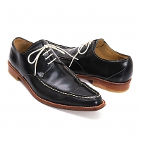  tricot COMME des GARCONS Stitch leather shoes Black US About 7.5
