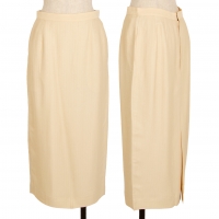  yoshie inaba Stripe Woven Skirt Cream 11