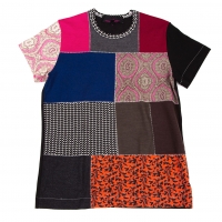  tricot COMME des GARCONS Multi Pattern Switching T-shirt Multi-Color S