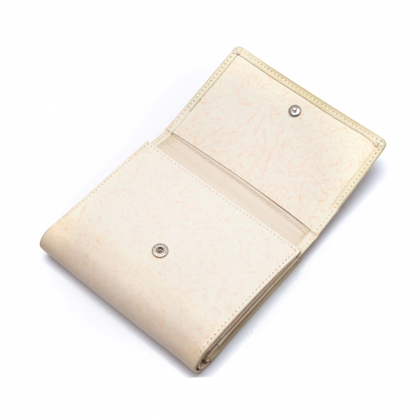Vivienne Westwood Ord Trifold wallet Cream | PLAYFUL