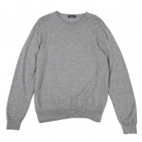  Papas plus Wool Knit Sweater (Jumper) Grey L