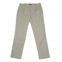  Theory Linen Blend Stretch Tapered Pants (Trousers) Grey 00