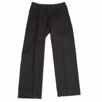 JIL SANDER Cotton Chinos (Trousers) Black S-M