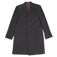  Paul Smith LONDON Wool Blended Chesterfield Coat Charcoal M