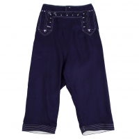  JUNYA WATANABE COMME des GARCONS Linen Sailor Design Pants (Trousers) Blue S
