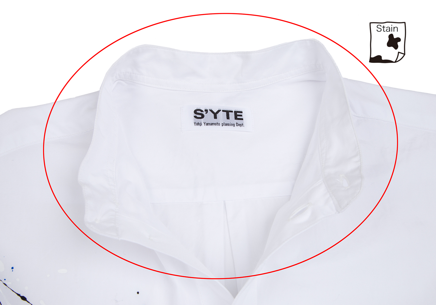 S'YTE スタンドカラー ロングシャツ yohji yamamoto