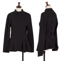  tricot COMME des GARCONS Cotton Wool Pullover Shirt Black S-M