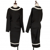  COMME des GARCONS Line Switching Stretch Dress (Jumper) Black M
