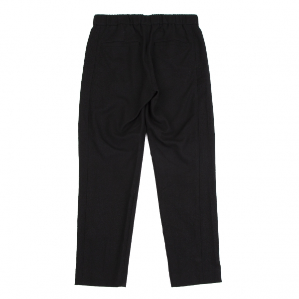 Theory Stretch Wool Easy Pants (Trousers) Black P | PLAYFUL