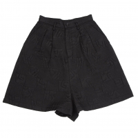  COMME des GARCONS Embroidery Short Pants Black M