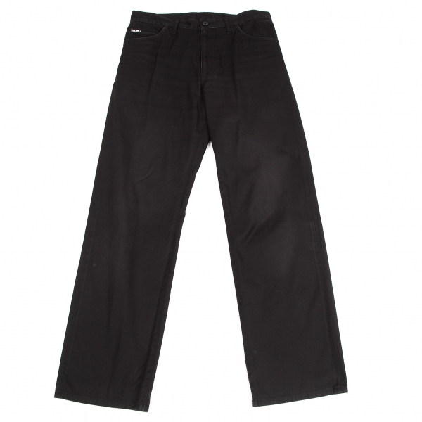  Y's for men Cotton Pants (Trousers) Black  2