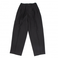  Y's for men Wool Tuck Pants (Trousers) Black S