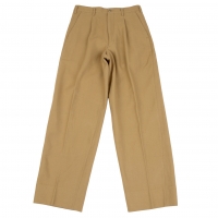  Y's for men Wool Tuck Pants (Trousers) Camel M