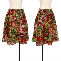  Jocomomola Colorful Floral Skirt Multi-Color 40