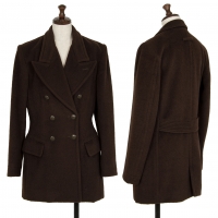  Jean Paul GAULTIER CLASSIQUE Wool Double Button Jacket Brown 40