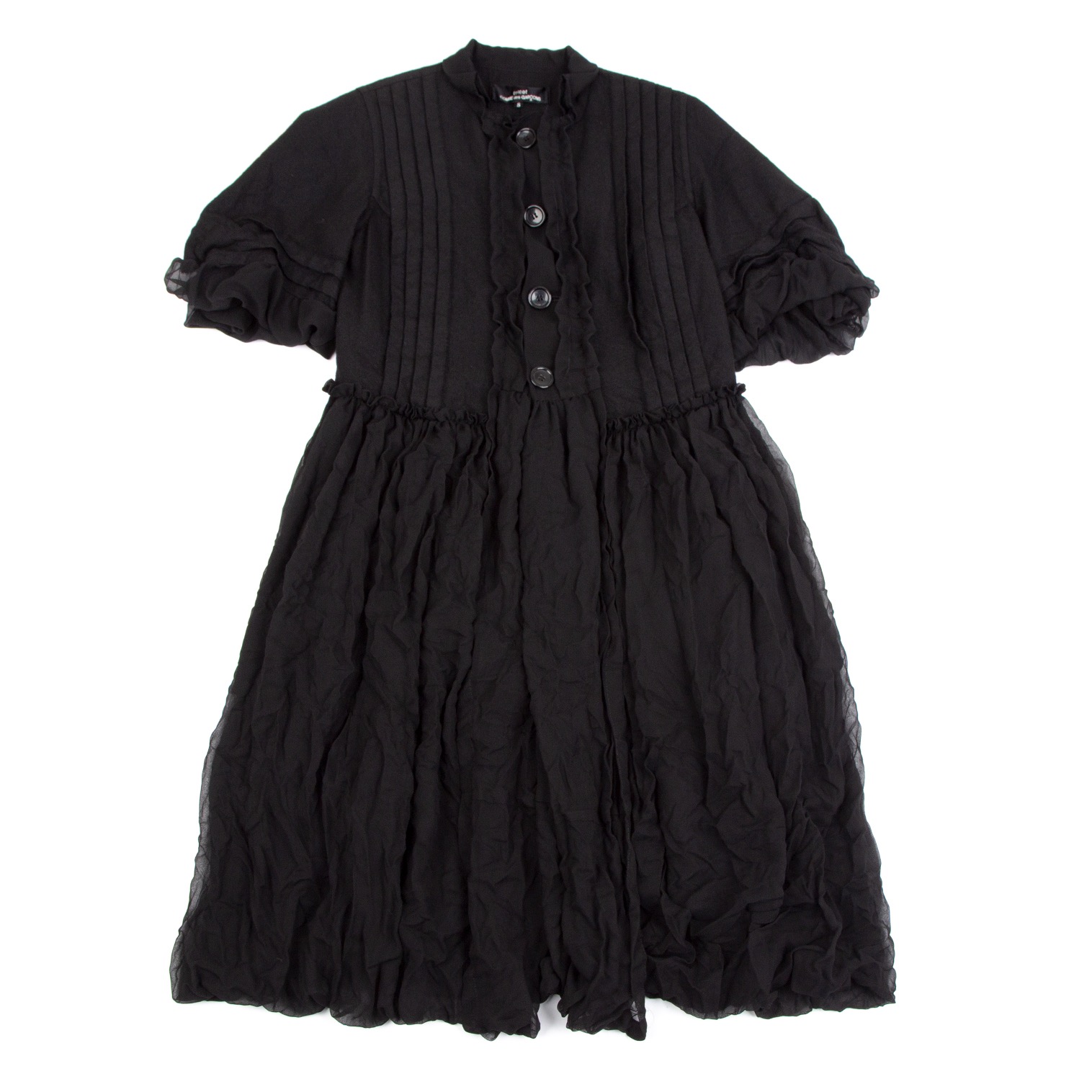 tricot COMME des GARCONS フリル縮絨