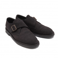  Y's for men Suede Strap Shoes Black LL(About US 10.5)
