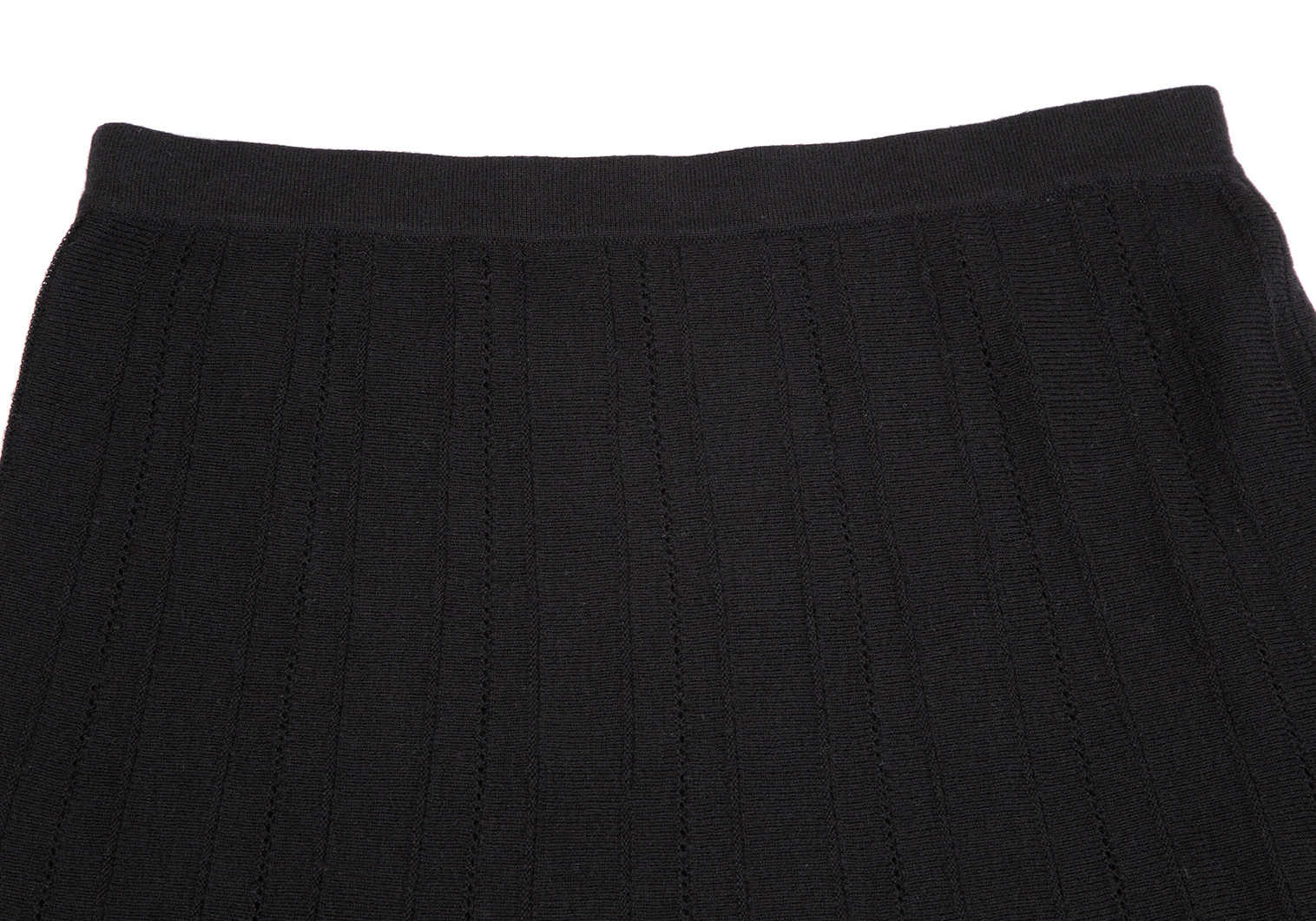 agnes b. アニエス スカート 黒 ブラック 1 カマーバンド デザイン