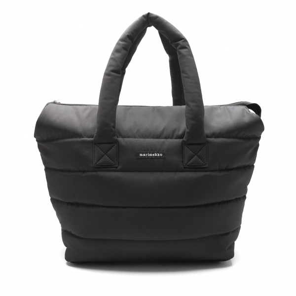 Milla Mini Leather Black Tote Bag