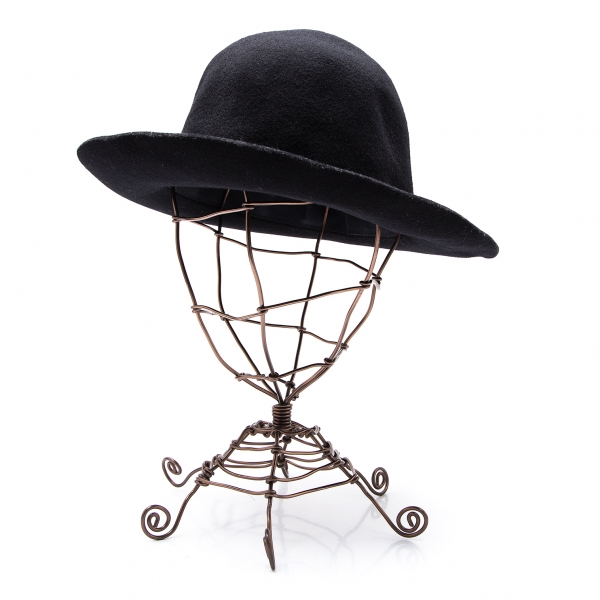 COMME des GARCONS SHIRT Wool Felt Hat Black | PLAYFUL