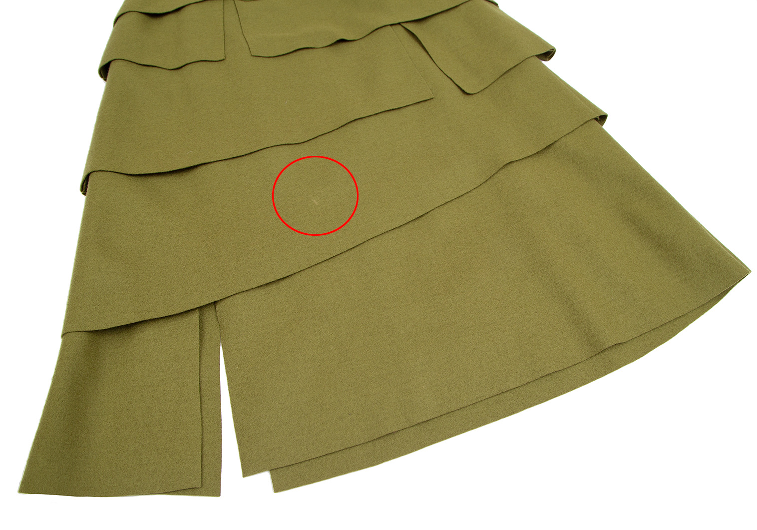 シビラ セットアップ スカートスーツ ジャケット 七分袖 スカート M 青 緑