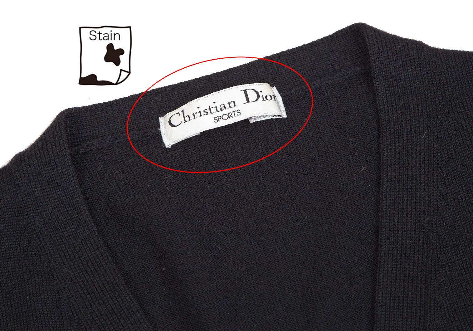 クリスチャンディオールスポーツChristian Dior SPORTS ロゴボーダー