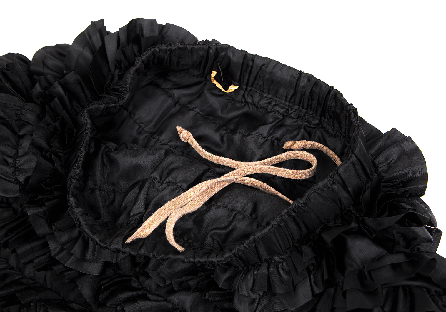 コムコムCOMME des GARCONSコムデギャルソン 裾フリルシフォンイージースカート【S】【LSKA72085】スカート