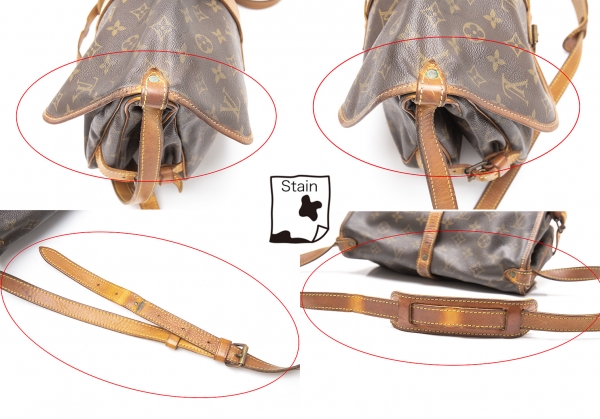 Louis Vuitton Monogram Saumur MM - Brown Crossbody Bags, Handbags