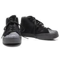  Y-3 YOHJI PRO Suede Canvas Sneakers (Trainers) Black US 8