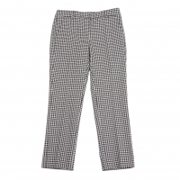  Theory Houndstooth Stretch Tapered Pants (Trousers) White,Black 00
