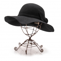 CA4LA Ribbon Wool Hat Black 