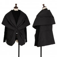  yoshie inaba Rib Knit Combination Down Vest (Waistcoat) Black 11