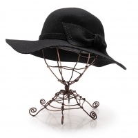  CA4LA Ribbon Wool Hat Black 