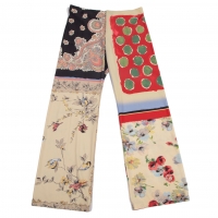  Jean Paul GAULTIER HOMME Printed Stretch Pants (Trousers) Multi-Color 50