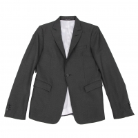  EMPORIO ARMANI SUPREME Design Weave Jacket Charcoal 44