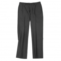  EMPORIO ARMANI SUPREME Design Weave Tapered Pants (Trousers) Charcoal 44