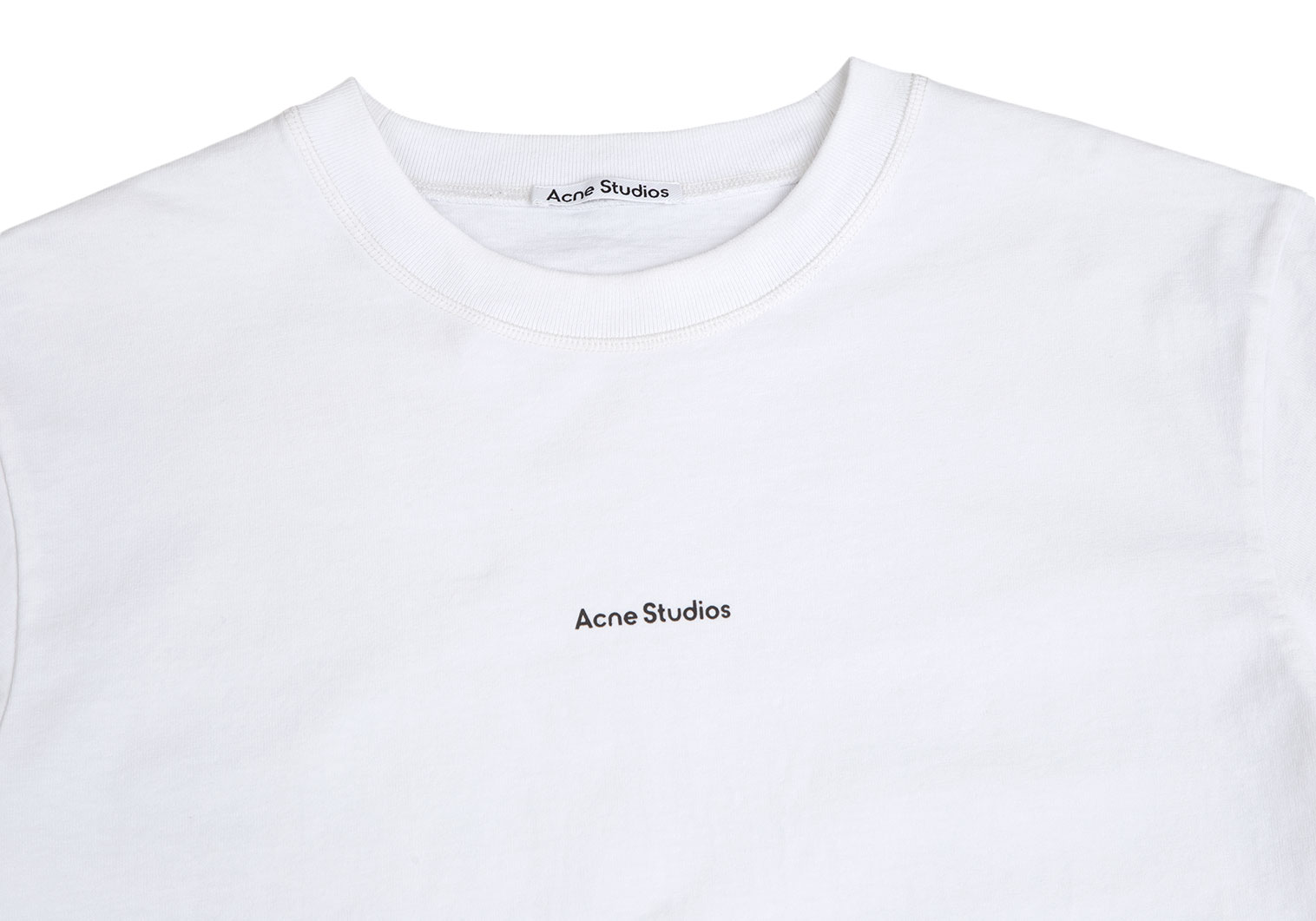 新品 XS Acne Studios 21aw ロゴ Tシャツ 2698