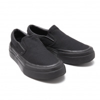  LAD MUSICIAN Canvas Slip-ons Sneakers (Trainers) Black 36