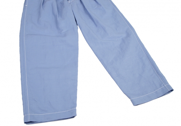 tricot COMME des GARCONS Cotton Linen Stitch Pants (Trousers) Sky