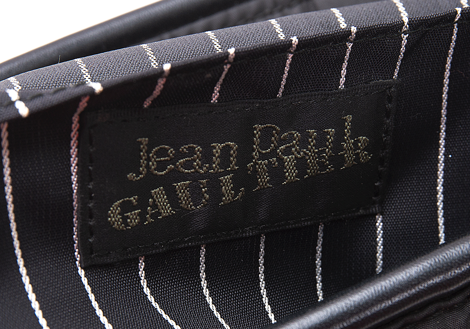 ジャンポールゴルチエJean Paul GAULTIER タイガー刺繍トートバッグ 黒