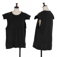  MM6 MAISON MARGIELA Sleeveless V Gusset Sweat Shirt Black L