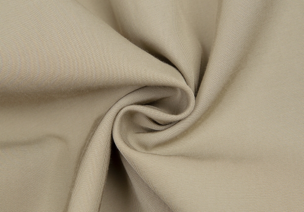 ebure Rayon Cotton Short Sleeve Shirt & Pants Beige 38 | PLAYFUL