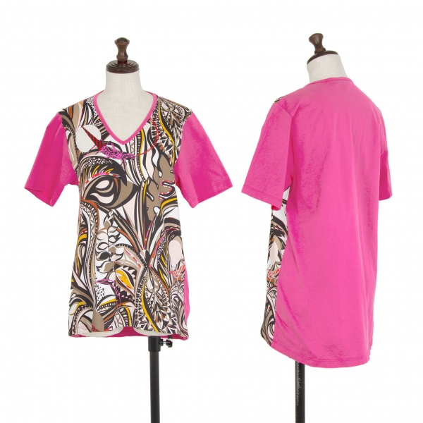 Emilio Pucci Printed Shirt Dress in Pink
