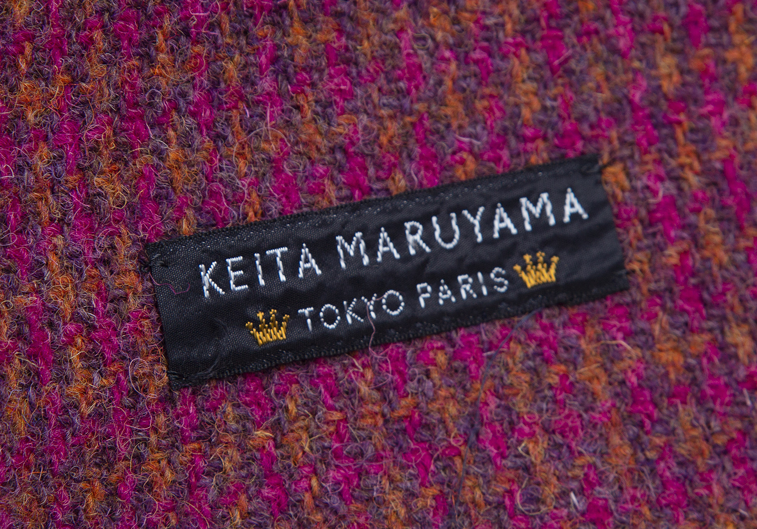 KEITA MARUYAMA / ケイタマルヤマ | シルク プルオーバー チャイナ ブラウス | 1 | パープル | レディース